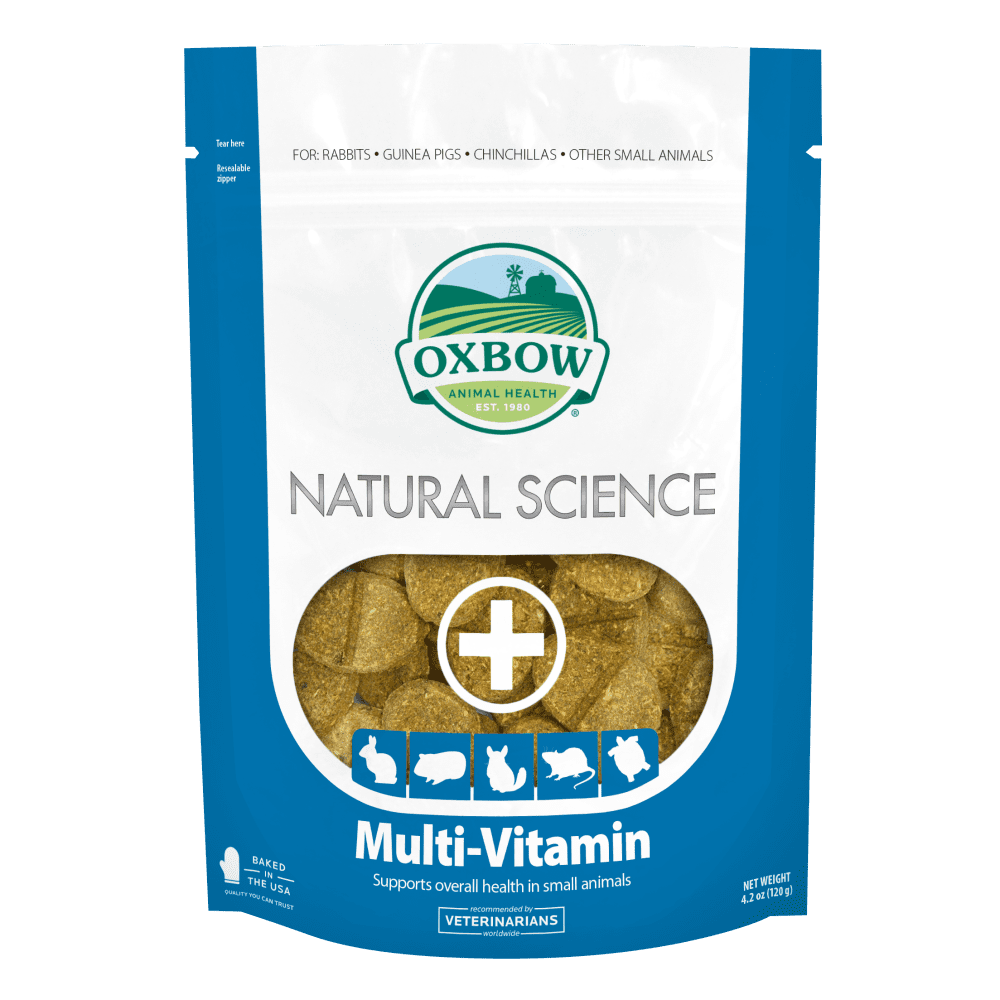 Oxbow Natural Science Multi-Vitamin per Roditori - 120gr Oxbow Natural Science Multi-Vitamin per Roditori - 120gr
